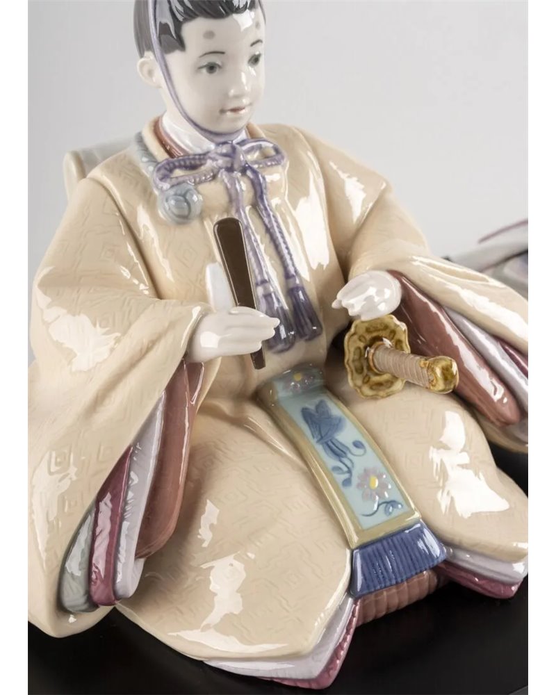 Figura Hina Dolls. Beige y rosa