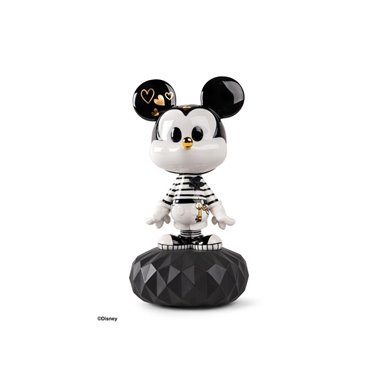 Escultura Mickey in black and white