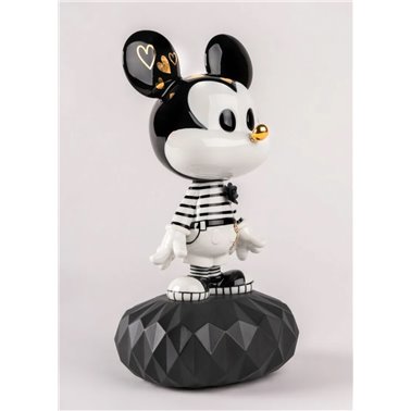 Escultura Mickey in black...