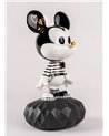 Escultura Mickey in black and white