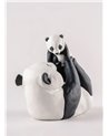 Escultura Mamá panda