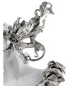 Escultura Fantasía de carnaval. Serie limitada. Lustre plata