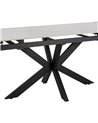 MESA EXTENSIBLE BLANCO-NEGRO 170 X 90 X 76 CM