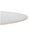 MESA COMEDOR BLANCO-NATURAL 120 X 120 X 75 CM