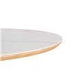 MESA COMEDOR BLANCO-NATURAL 180 X 90 X 75 CM