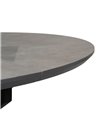 MESA EXTENSIBLE GRIS-NEGRO DM-METAL 120 X 120 X 76 CM