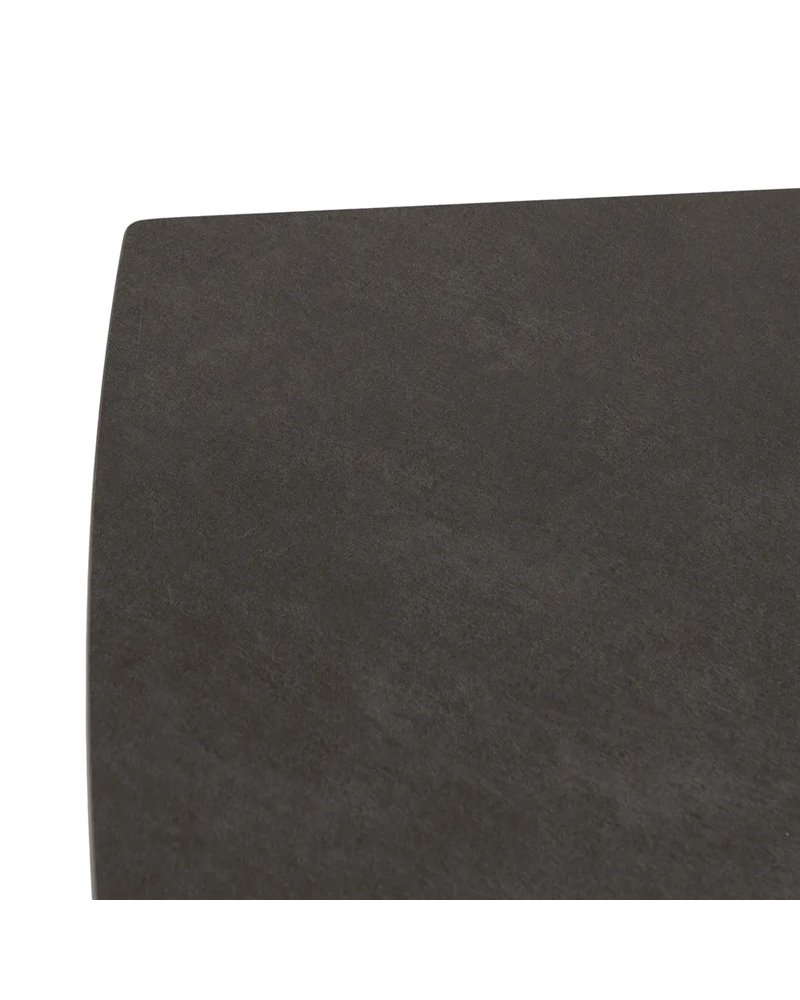 MESA EXTENSIBLE GRIS OSCURO 180 X 90 X 76 CM