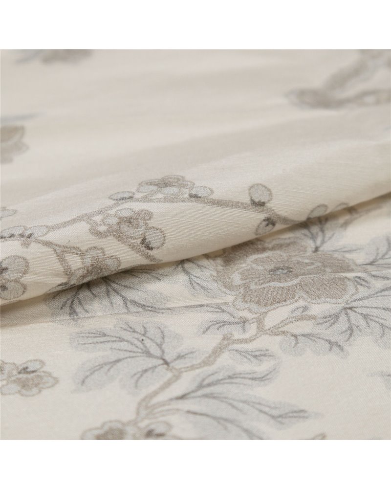 Marlowe Floral Silk Silver FRL5239-01