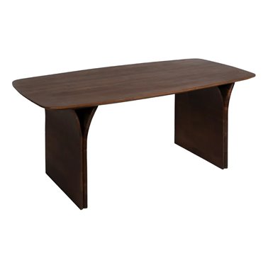 MESA COMEDOR MARRÓN MADERA...