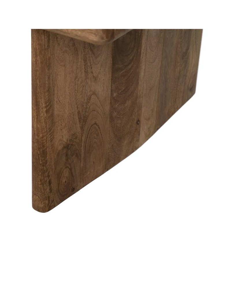 MESA CENTRO MARRÓN MADERA DE MANGO SALÓN 140 X 70 X 45 CM