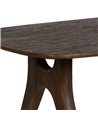 MESA COMEDOR MARRÓN MADERA DE MANGO 200 X 100 X 76 CM