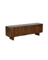 MUEBLE TV MARRÓN MADERA DE MANGO SALÓN 175 X 45 X 55 CM