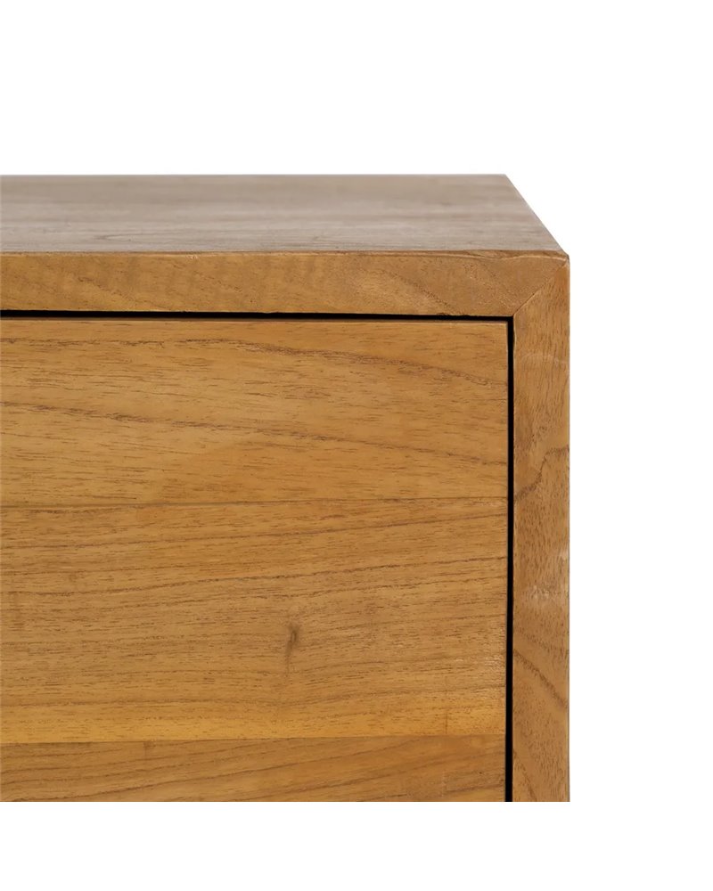 MUEBLE TV NATURAL MADERA MINDI SALÓN 120 X 40 X 45 CM