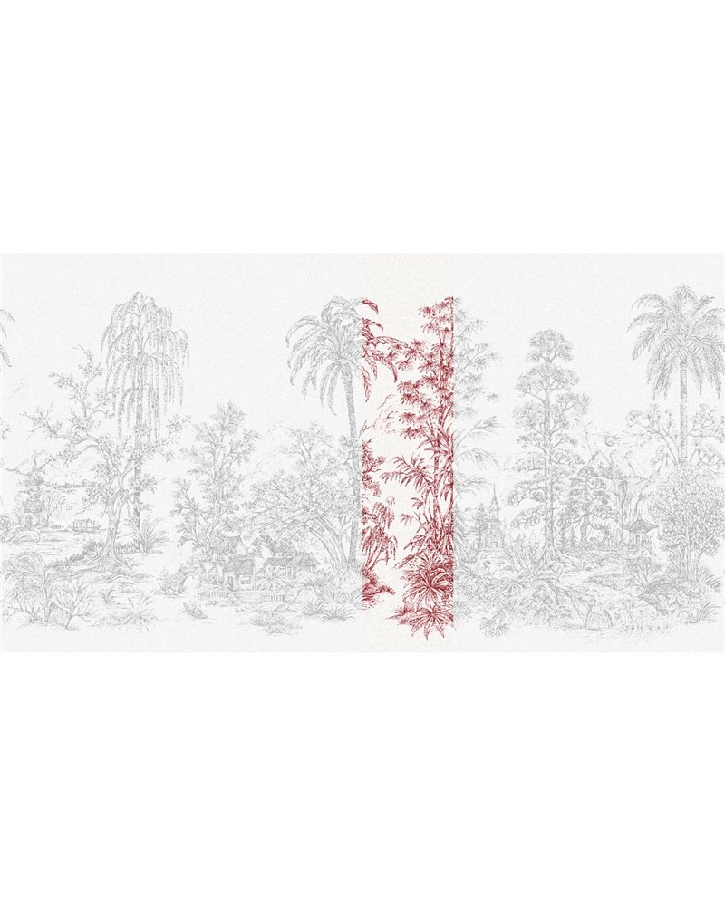 Mandalay White Red 40235